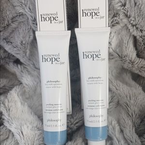 Philosophy Peeling Mousse 2 (two) Bottles New in Box